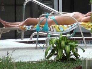 Spying on Bare Sunbather