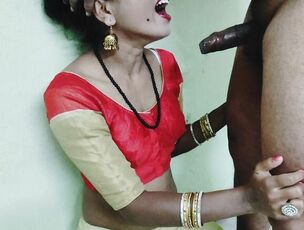 Desi aunty throating and pulverizing by lush stud